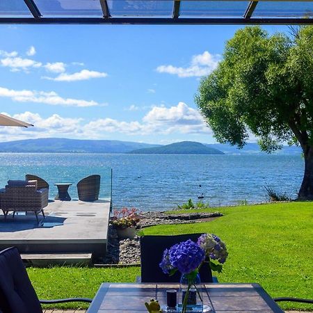 Tranquility Lakefront Rotorua Exterior foto